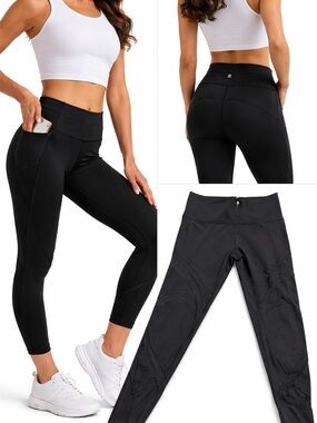 lululemon athletica Black High-Rise Pocket Leggings